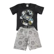 Conjunto Infantil Masculino Kit 5 Peças Roupa Infantil