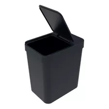 Papelera De Plastico Soprano 5l Negro