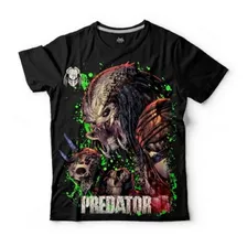 Remera Depredador Predator Serigrafia Algodon Peinado