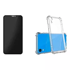 Carcasa + Lamina Anti Espía Para iPhone (todos Los Modelos)