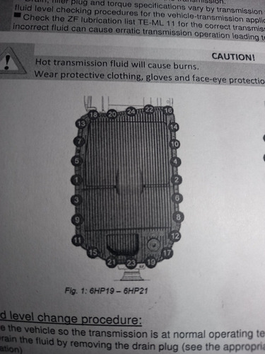 Kit Mantencion Caja Transmision Automatica Bmw Zf6hp 19/21  Foto 5