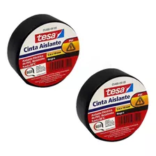 Cinta Aislante Negra 18mm X 5mt Tesa X2 Und