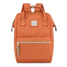 Mochila Urbana Himawari 9001 Color Naranja Diseño Liso 19l