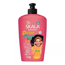 Crema Para Peinar Skala 2 En 1 Divino Potinho Kids 250 G 