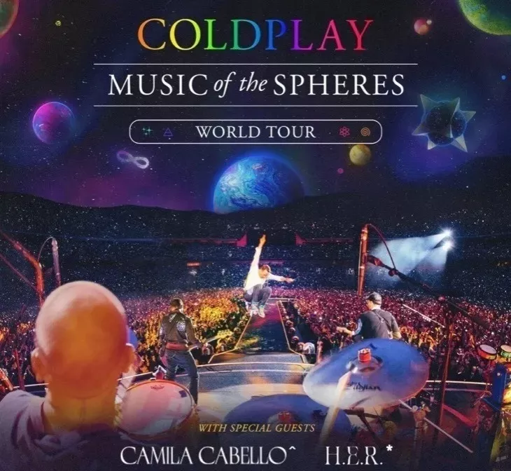 Coldplay Cancha General Entel 21/09/22- E-ticket