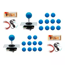 20 Botões + 2x Joystick Tipo Sanwa + Placa Zero Delay Arcade