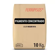 Pigmento Concentrado Negro N10 Micronizado (ferrite X 20 Kg