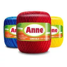 Kit 15 Unidades Fio Linha Anne 65 Círculo - 19g