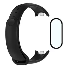 Pulseira De Silicone Para Xiaomi Mi Band 8 + Película 3d