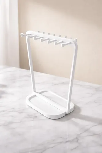 Exhibidor Organizador Collares Pulseras Vertical Blanco