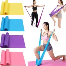 4 Faixas Elásticas Theraband Exercício Pilates Fisioterapia