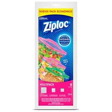 Bolsas Multipack Ziploc, Cierre Fácil Tamaño Mixto, 9unid