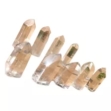 Cristal Kit 12 Pontas Cristal Transparente 4 Cm 