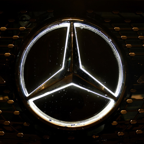 Emblema Iluminad Parrilla Para Mercedes Glc /gle/gls 2015-19 Foto 4