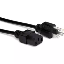 Hosa Pwc-140.5 Cable De Alimentacion Iec C13 A Nema 5-15p 