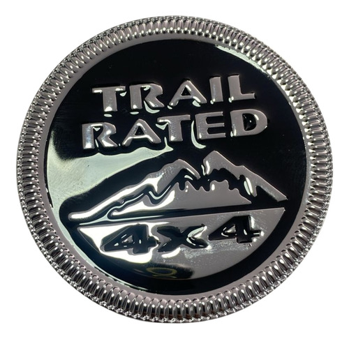 Foto de Emblema Trail Rated 01 Para Jeep Wrangler 2007 Al 2018