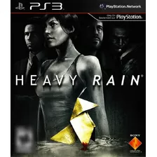 Heavy Rain Ps3 Mídia Física Seminovo Completo