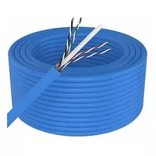 Cable Utp Cat6 250 Pies Azul