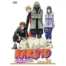 Naruto Gold Vol. 34, De Kishimoto, Masashi. Editora Panini Brasil Ltda, Capa Mole Em Português, 2018