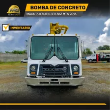 Bomba Pluma Concreto Mack Putzmesiter 38z Mts 2013 