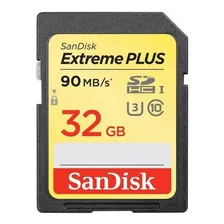 Tarjeta De Memoria Sandisk Sdhc Uhs-i Extreme Plus 32gb