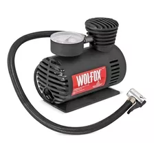 Compresor De Aire Mini Eléctrico Portátil Wolfox Wf1011 12v Negro
