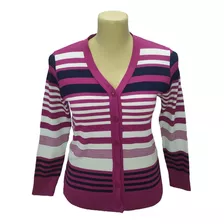 Kit 5 Blusas Feminina Casaco Cardigan Trico Tamanho G 