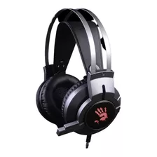 Headset Gamer Usb 7.1 Bloody G437 Led Com Microfone Preto