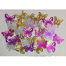 Mariposas Troqueladas Pack De 24 Unidades