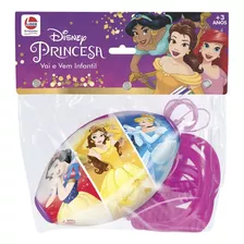 Brinquedo Vai E Vem Infantil Princesas Disney 