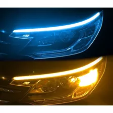 2 Tiras Cintas Luz Led Para Farolas De Carro 60cm Luces Auto