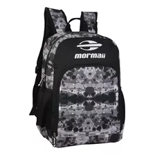 Mochila Masculina Mormaii De Costas Em Poliéster Faculdade Cor Preto Desenho Do Tecido Liso