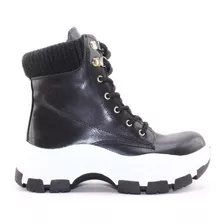 Botas Urbanas Plataforma Acordonada Mujer Puño Eira Carg