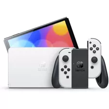 Console Nintendo Switch Com Tela Oled 64gb Branco