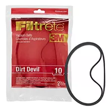 3m Filtrete Dirt Devil 10 De Vacío De La Correa.