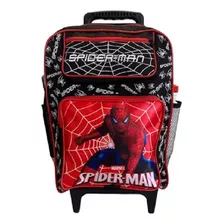 Kit Mochila Escolar Spider Hombre Araña