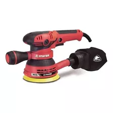 Lijadora Roto Orbital Stayer 300w Vel Variable 125mm Color Rojo