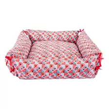 Cama Pet Pop Para Cachorros E Gatos Vermelha M