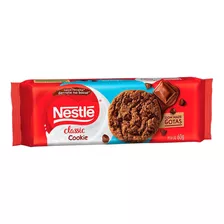 Biscoito Nestlé Classic De Chocolate Com Gotas De Chocolate Ao Leite 60 G