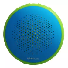 Boompods Fusion - Altavoz Portátil Bluetooth Para Exterior. Color Azul/verde