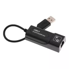 Adaptador Usb 2.0 Rj45 Conexión A Red 100mbps 