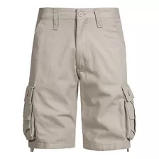 Pantalones Cortos De Trabajo P Para Hombre, Cintura Media, C