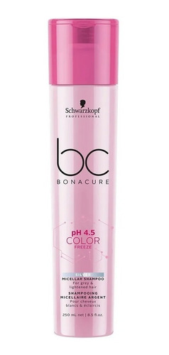 Shampoo Bc Ph 4.5 Color Freeze Shampoo Micelar Silver