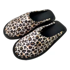 Pantufla Pantuflon Dama Estampado- Bianca Secreta 20861