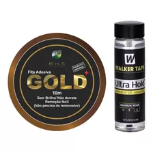 Fita Gold 10m + Cola Ultra Hold 41ml Prótese Capilar Perucas