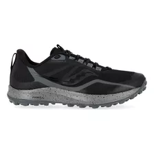 Zapatillas Running Saucony Peregrine 12 Hombre En Negro | St