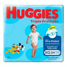 Fralda Infantil Huggies Tripla Proteção Turma Da Monica