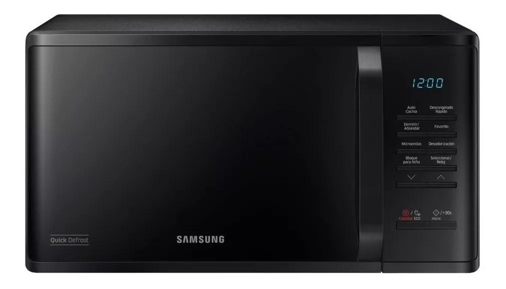 Microondas Samsung Digital Microwave Oven 23 Litros Negro