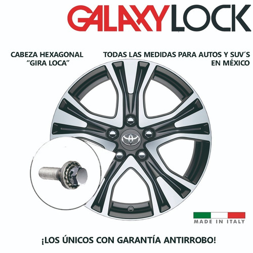 Acura Rlx Galaxylock Birlos De Seguridad Color Cromo Foto 4