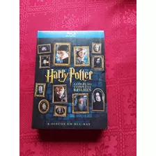 Box 8 Blu Rays Harry Potter Coleção Completa 
